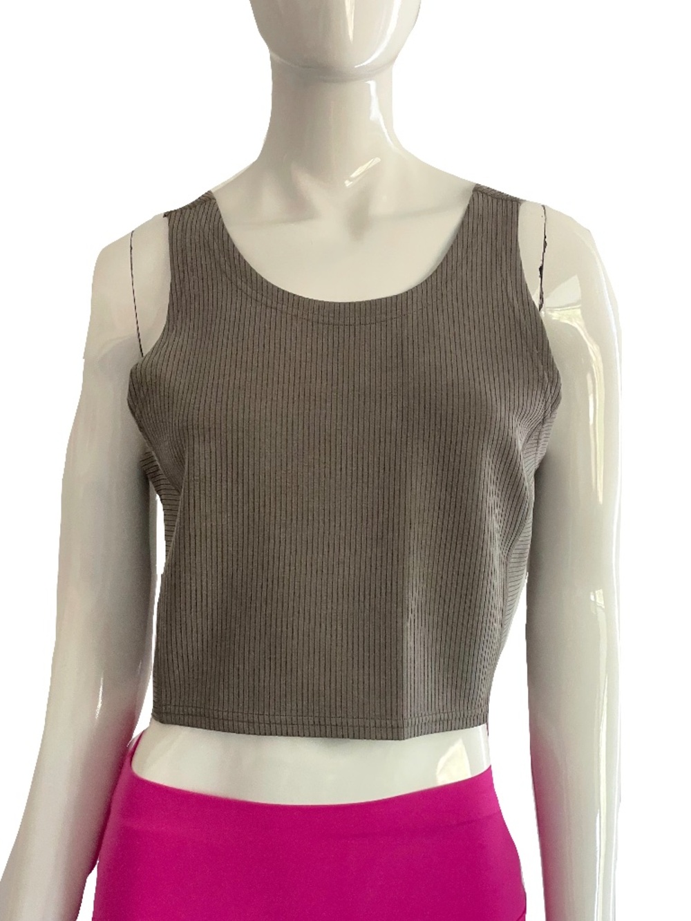 NEW*** Ribbed Softstreme Cropped Tank